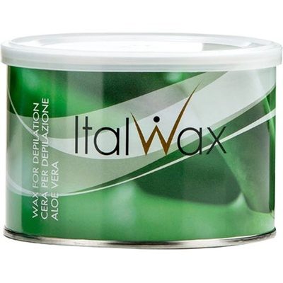 ItalWax Classic depilační vosk v plechovce ALOE 400 ml