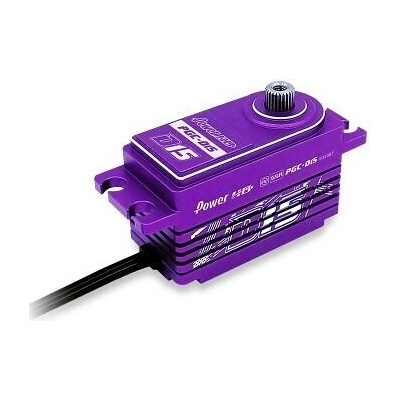 Power HD Servo D15 Purple Low Profil Reverse wire 18kg/0.085s