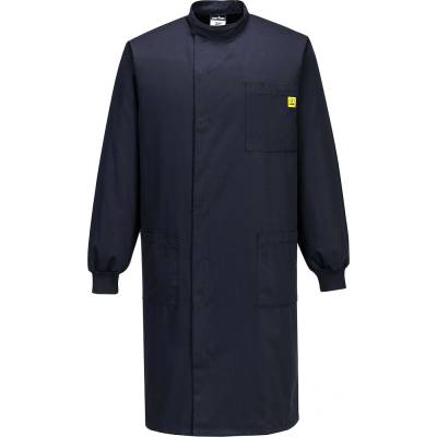 Portwest Plášť AS15 Anti-Static ESD Howie Coat Navy