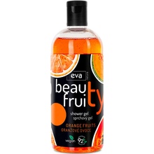 Eva Natura Beauty Sprchový gél Fruity Orange Fruits s vôňou pomarančového ovocia 400 ml