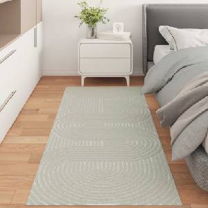 vidaXL Килим за вътрешна и външна употреба PALMERAS Зелен 80 x 150 cm (42022596)