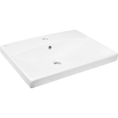 Umyvadlo SAT Brevis 60x45 cm otvor pro baterii uprostřed