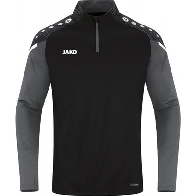Jako Performance mikina krátký zip černá