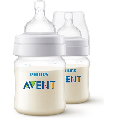 Philips Шише за хранене Philips AVENT Anti-Colic 125 мл 0М+SCY100/2 2бр (00A.0584.001)