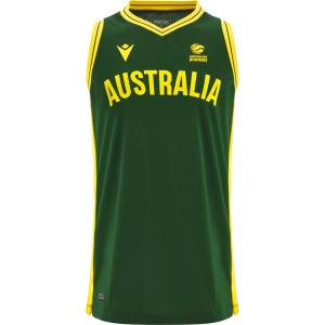 macron Детска фланелка Australia Basketball macron Kids Home Jersey 58560594