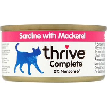Thrive Complete sardinky s makrelou 24 x 75 g