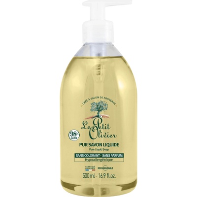 Le Petit Olivier hypoalergénne tekuté mydlo bez parfumácie 500 ml