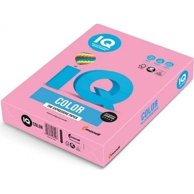 Farebný papier IQ color ružová pastelová PI25 A4 160g Mondi