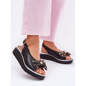 Step in style Дамски сандали на платформа и ток модел 214997 Step in style