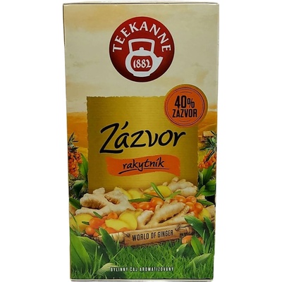 Teekanne Bylinkový čaj se zázvorem a rakytníkem 20 ks