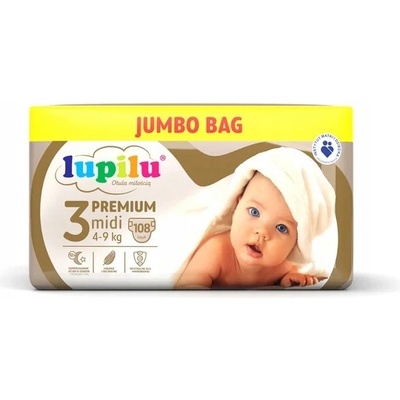 Lupilu Premium 3 108 ks