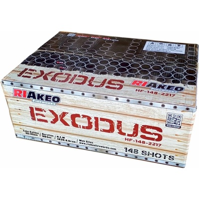 Ohňostroj EXODUS 148 ran 20 25 mm