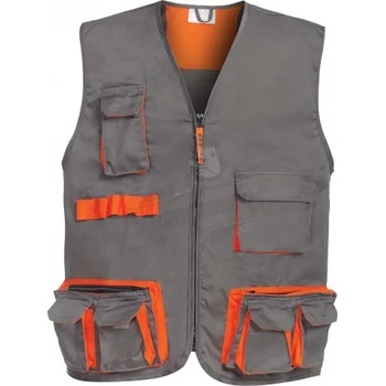 Image 1 of B-Wolf Работен елек SIGMA Vest | Тъмно сиво (090004)