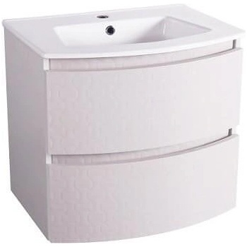 Inter Ceramic Конзолен PVC шкаф 8055-60СМ + УМИВ. 8055-60, Inter Ceramic (8055-60 + УМИВ. 8055-60)