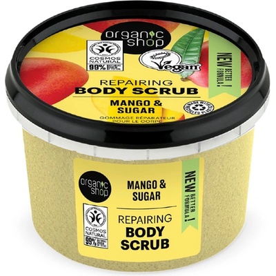 Organic Shop Mango & Sugar Repairing Body Scrub 250 ml