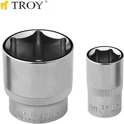 TROY 1/2 Вложка за тресчотка (11mm-Ф21, 8mm-L38mm) (T 26183)