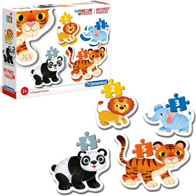 Clementoni Moje první Safari 4v1 2,3,4,5 dielov