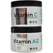 HiTec Nutrition HL Vitamin A-Z 120 tabliet + vitamín C 60 kapsúl