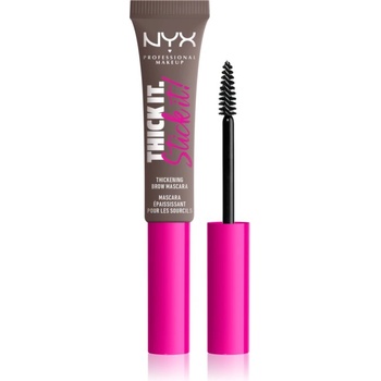 NYX Professional Makeup Thick it Stick It Brow Mascara спирала за вежди цвят 05 Ash Brown 7ml