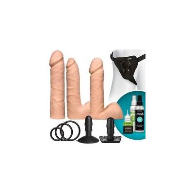Doc Johnson Vac-U-Lock Dual Density UltraSkyn комплект (P22574)