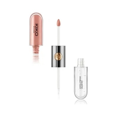 KIKO Milano Unlimited Double Touch rtěnka světle hnědá 6 ml