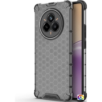 realme 14 Pro 5G Силиконов Калъф Honeycomb TPU и Протектор
