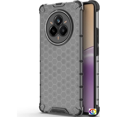 realme 14 Pro 5G Силиконов Калъф Honeycomb TPU и Протектор