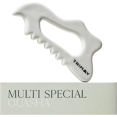 TRIMAY Masážna Guasha biela Multi Special Guasha 1 ks