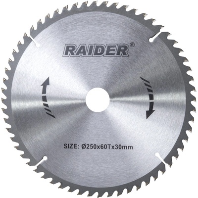 Raider Диск за циркуляр 250х60Тх30mm (0163117)