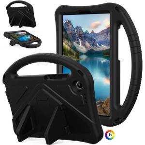Lenovo EVA Удароустойчив калъф за Lenovo Tab One TB-305FU / Tab K9 | Протектор, Стойка и Дръжка |Цвят: Черен, Син, Червен, Розов, Лилав, Зелен