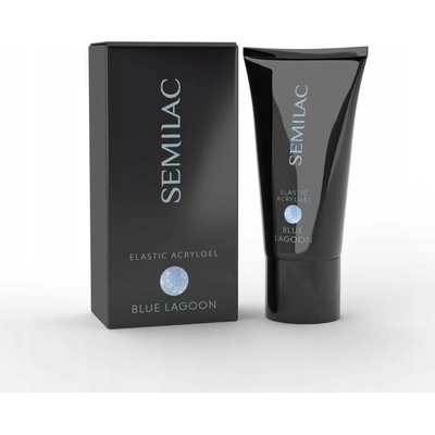 Semilac akryložel na nehty stavební gel blue Lagoon 30 g