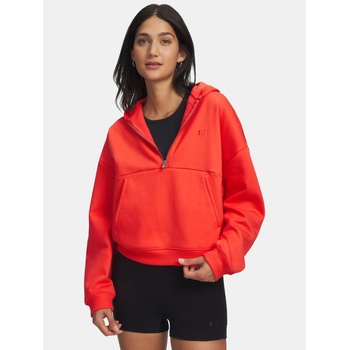 Under Armour Дамски суитшърт Under Armour UA Icon Fleece HZ Hoodie-RED Under Armour | Cherven | ЖЕНИ | XS
