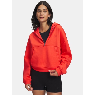 Under Armour Дамски суитшърт Under Armour UA Icon Fleece HZ Hoodie-RED Under Armour | Cherven | ЖЕНИ | XS