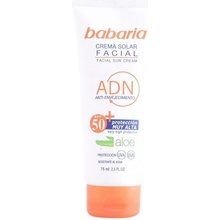 Babaria Sun Face opalovací krém na obličej SPF50+ 75 ml