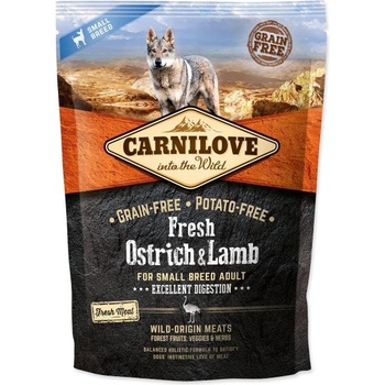 CARNILOVE Small Dog Excellent Digestion Ostrich & Lamb 1,5 kg