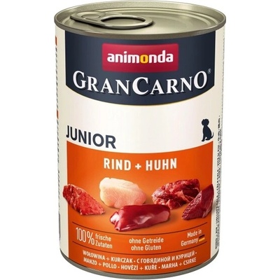 Animonda GranCarno Junior hovädzie a kurča 6 x 400 g