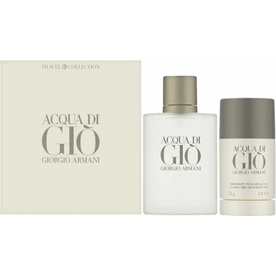 Giorgio Armani Armani Acqua Di Gio Комплект (EDT 100ml + Deo Stick 75ml) за Мъже