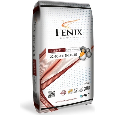 AGRO CS FENIX Pro Spring and Summer trávníkové hnojivo 20 kg