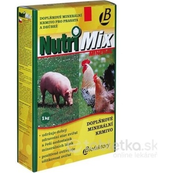 Nutri Mix pro prasata a drůbež Mineral 1 kg