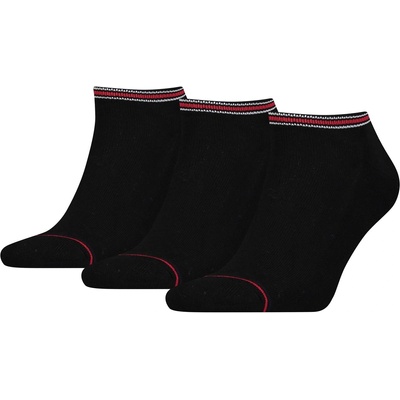 Tommy Hilfiger Мъжки чорапи Tommy Hilfiger 3 Pack Sports Trainer Socks Mens - Black