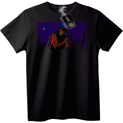 NOONEBRAND Концертна музикална тениска - 2XL, Black