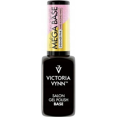 Victoria Vynn Hybridní báze Gel Polish Mega Base Shimmer Pink 8ml