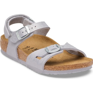 Birkenstock Детски сандали Birkenstock Kid's Rio AS Sandals - Electric Metallic Leo Lavender Sky - размер 35 (702-4254-0922)