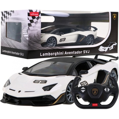Rastar RC auto Lamborghini Aventador SVJ Performance RTR 1:14 biele