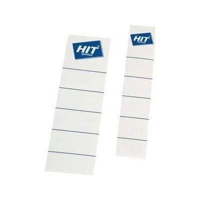 HIT OFFICE Štítky na pořadač 50 mm, samolepicí (balení 10 ks) – Hledejceny.cz
