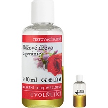 Spitzner masážní olej Wellness růžové dřevo Geránie 10 ml