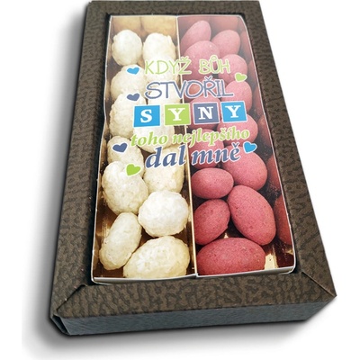 Sablio Mandle v čokoládě Když Bůh stvořil syny 2 x 80 g
