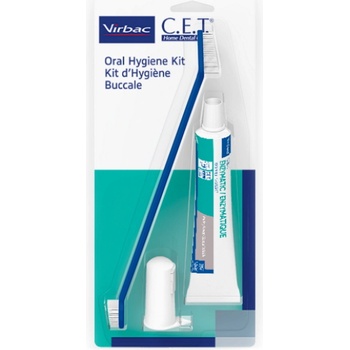 Virbac C.E.T. Zubní pasta enzymatická drůbeží + kartáčky 70 g
