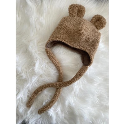 T tomi Cap Teddy Brown