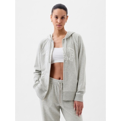 GAP Суитшърт с лого и качулка GAP GAP | Siv | ЖЕНИ | XXS